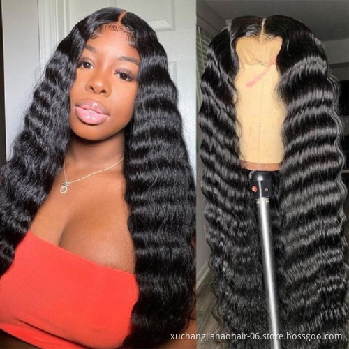 Wholesale 100% Brazilian Natural loose wave 2x4 5x5 lace closure human hair wigs for men